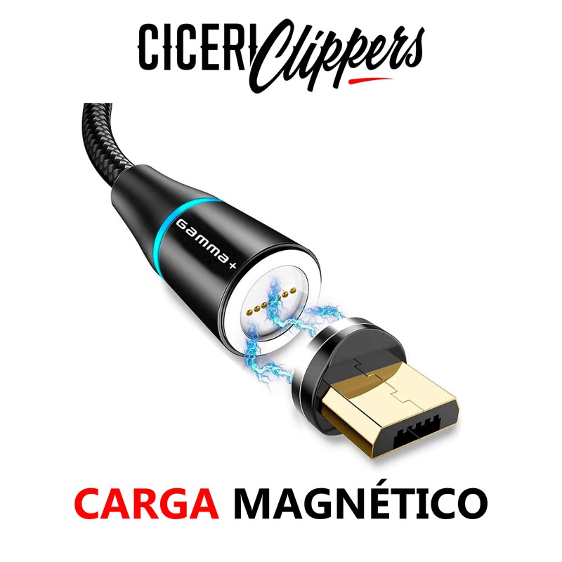 CABLE DE CARGA MAGNÉTICO USB + MINI USB GAMMA PIU