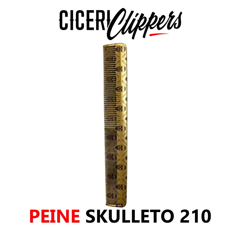 PEINE PEGASUS SKULLETO ORO MOD. 210