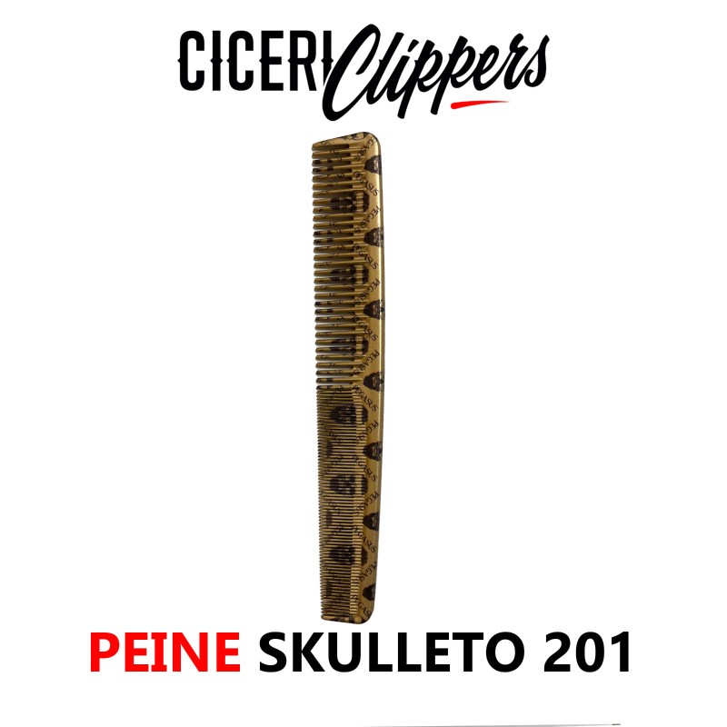 PEINE PEGASUS SKULLETO ORO MOD. 201