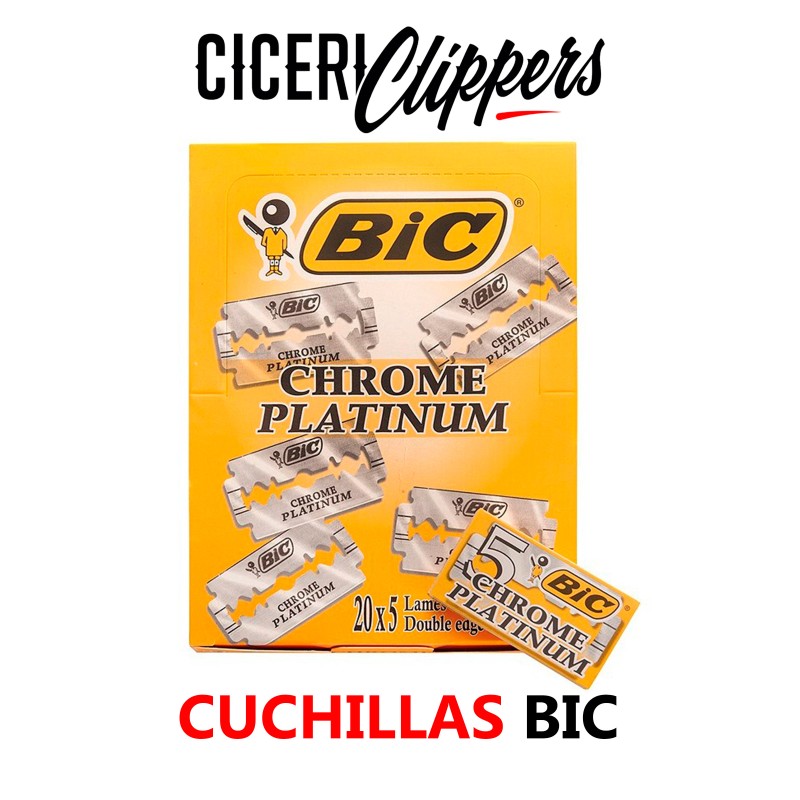 CUCHILLAS BIC CHROME PLATINUM