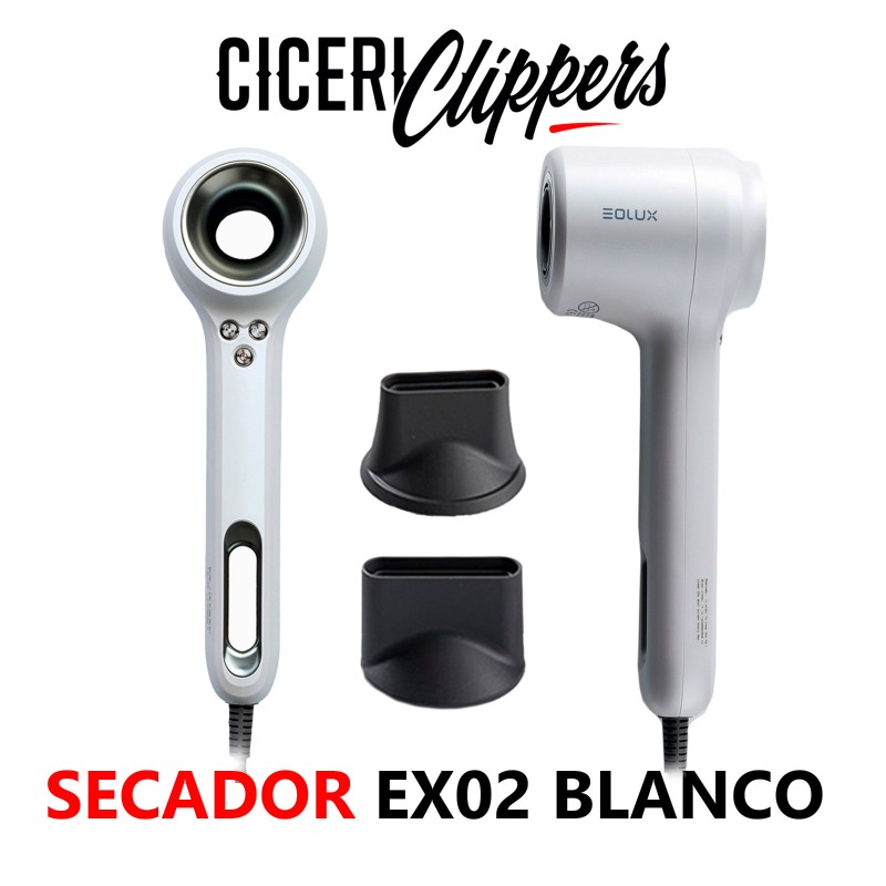 SECADOR IONICO EOLUX EX02 BLANCO SIN ASPAS